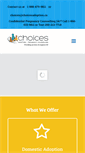 Mobile Screenshot of choicesadoption.ca